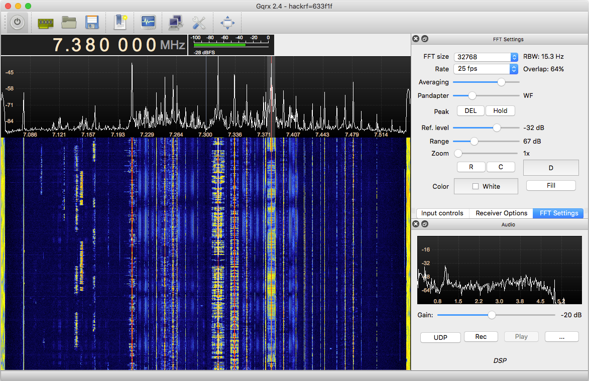 Gqrx software defined radio receiver download | SourceForge.net